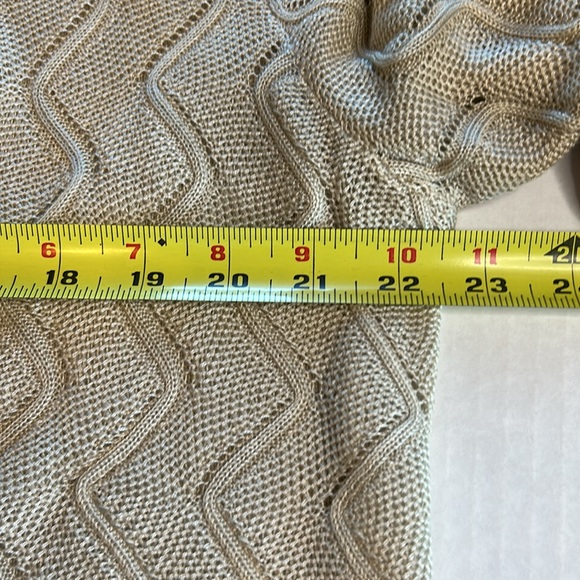 NWT Christopher & Banks Open Front Lightweight Cream Cardigan size XL - Picture 8 of 10